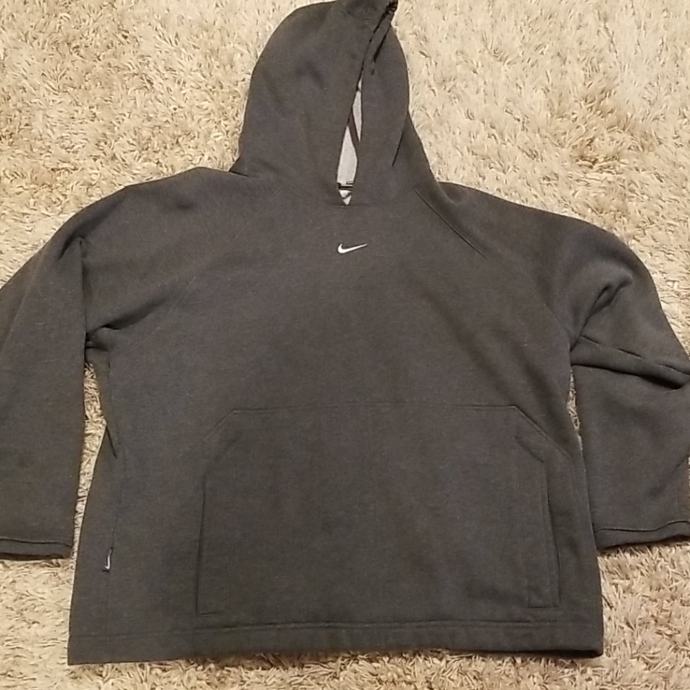 Nike sweat suit with hood